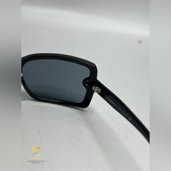 Chanel rhinestone studded sunglasses main image 10